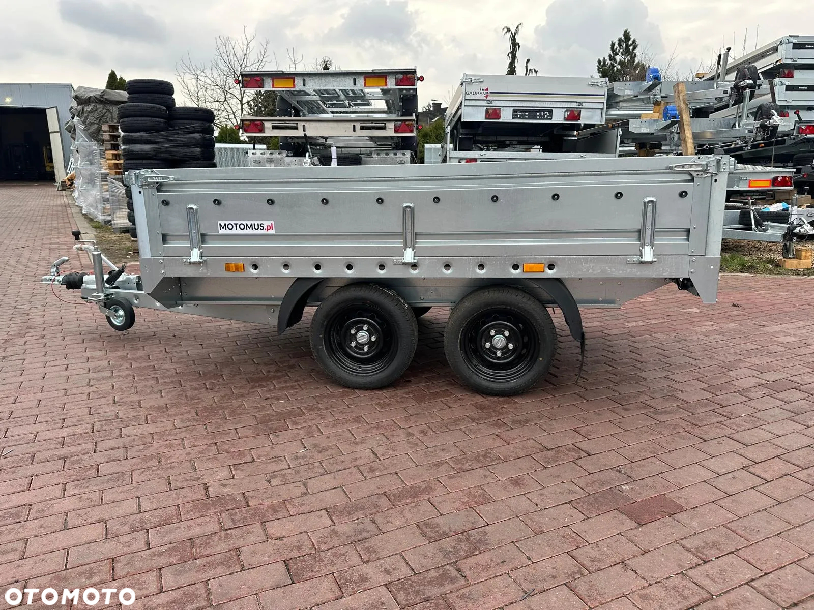 Inny Przyczepa MM2515/2 DMC 2000kg koła pod spodem 250x150x40 Częstochowa WYPRZEDAŻ - 2