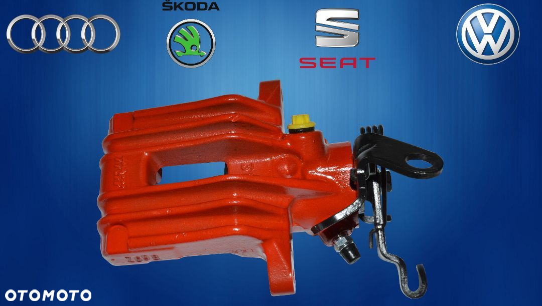 Zacisk hamulcowy Tył Tylny Audi A3 Seat Altea XL Leon II Toledo III Skoda Octavia II Yeti VW Beetle Eos Golf Plus Golf V 5 VI 6 Jetta IV Scirocco I po regeneracji 1 rok Gwarancji - 4