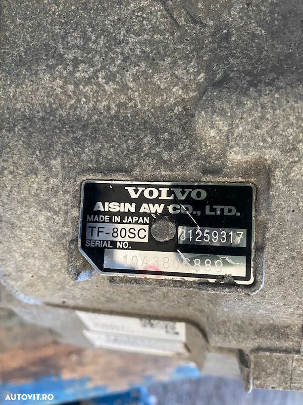 Cutie viteza automata 2.4 Volvo XC90 2010 TF-80SC 31259317 - 6
