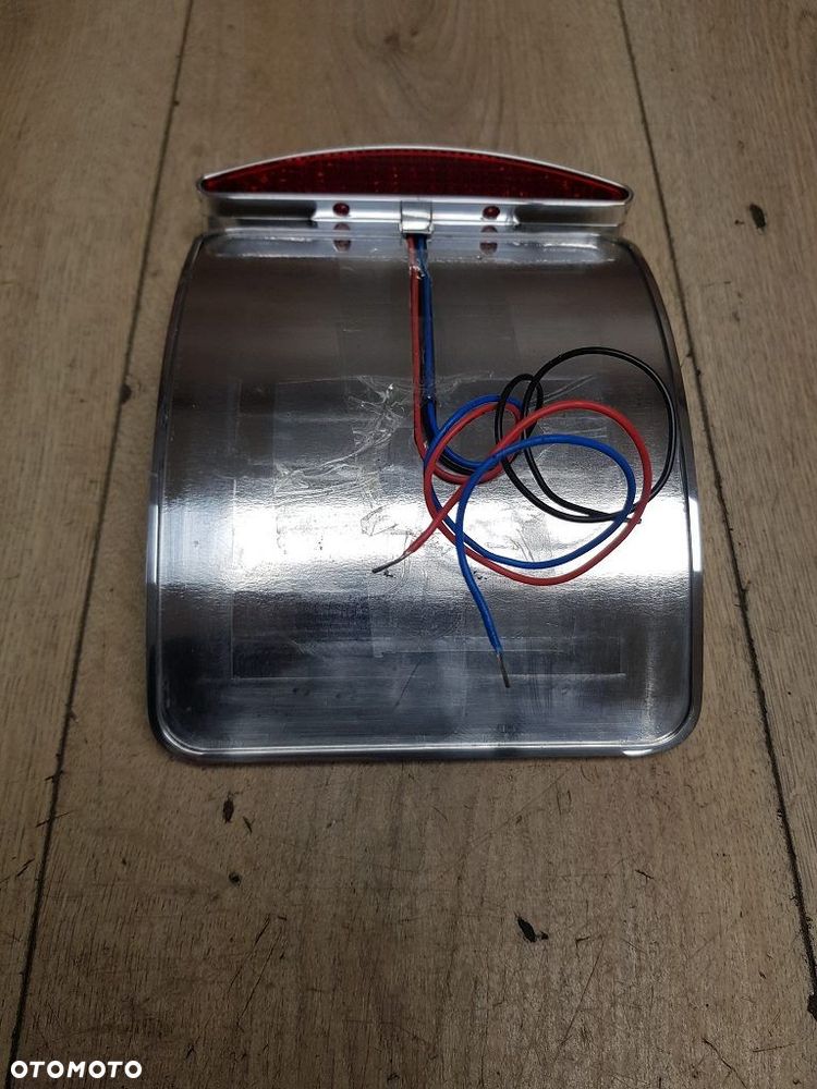 Uchwyt tablicy lampa tył Harley Chopper Cruiser Custom - 3