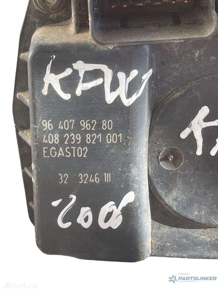 Clapeta de acceleratie PEUGEOT 206 Hatchback 2A/C 1998 - > 1.4 CNG KFW (TU3A) 9640796280 - 2