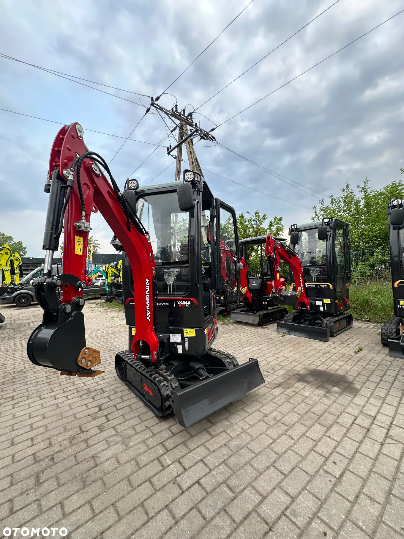 Kingway YAMA H12 Kabina Joisticki 1200kg 3 łyżki RAMIĘ SKRĘTNE - 22