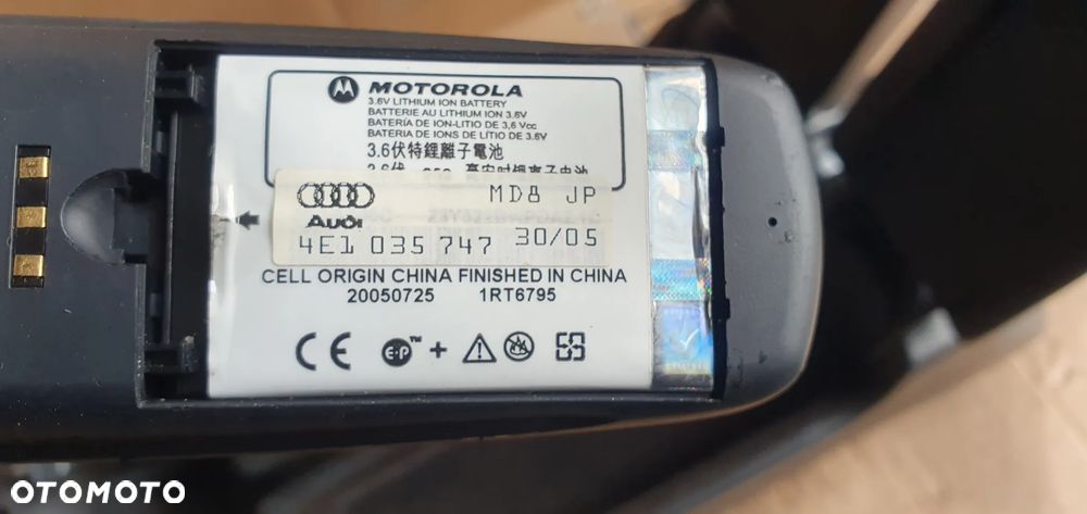 Tunel środkowy podłokietnik skóra skórzany telefon Audi A8 D3 4E0863241D 4E1035747 - 8