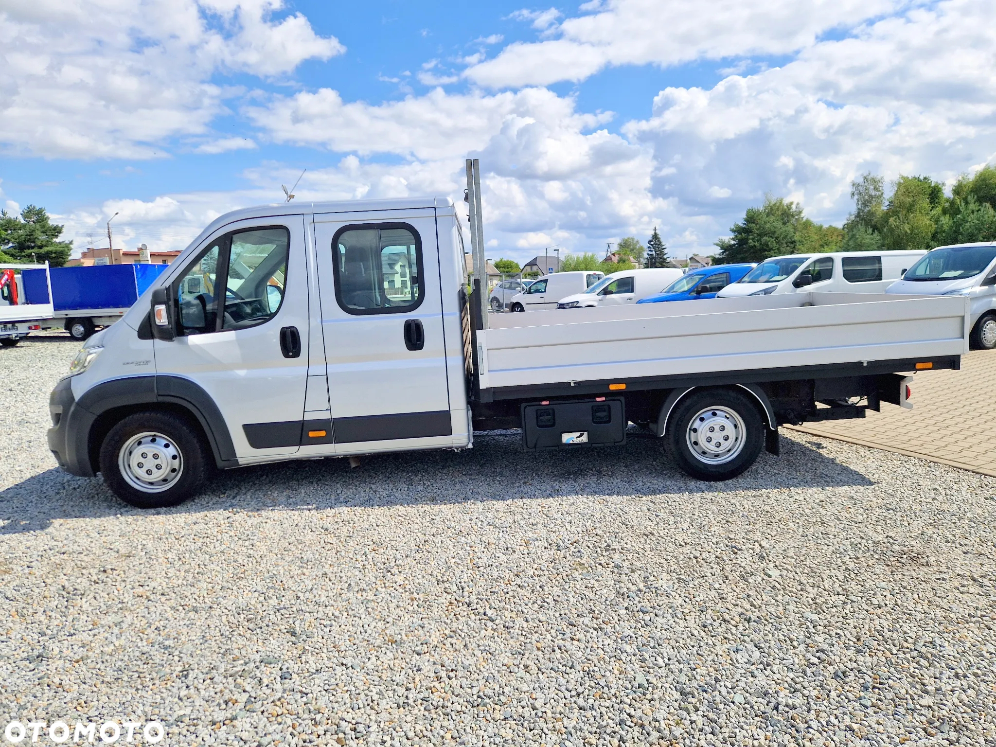 Fiat DUCATO 2,3 MJT 150 KONNA DOKA BRYGADÓWKA 7 OSOBOWA 3,4M SKRZYNIA WEBASTO GWARANCJA IDEALNY - 2