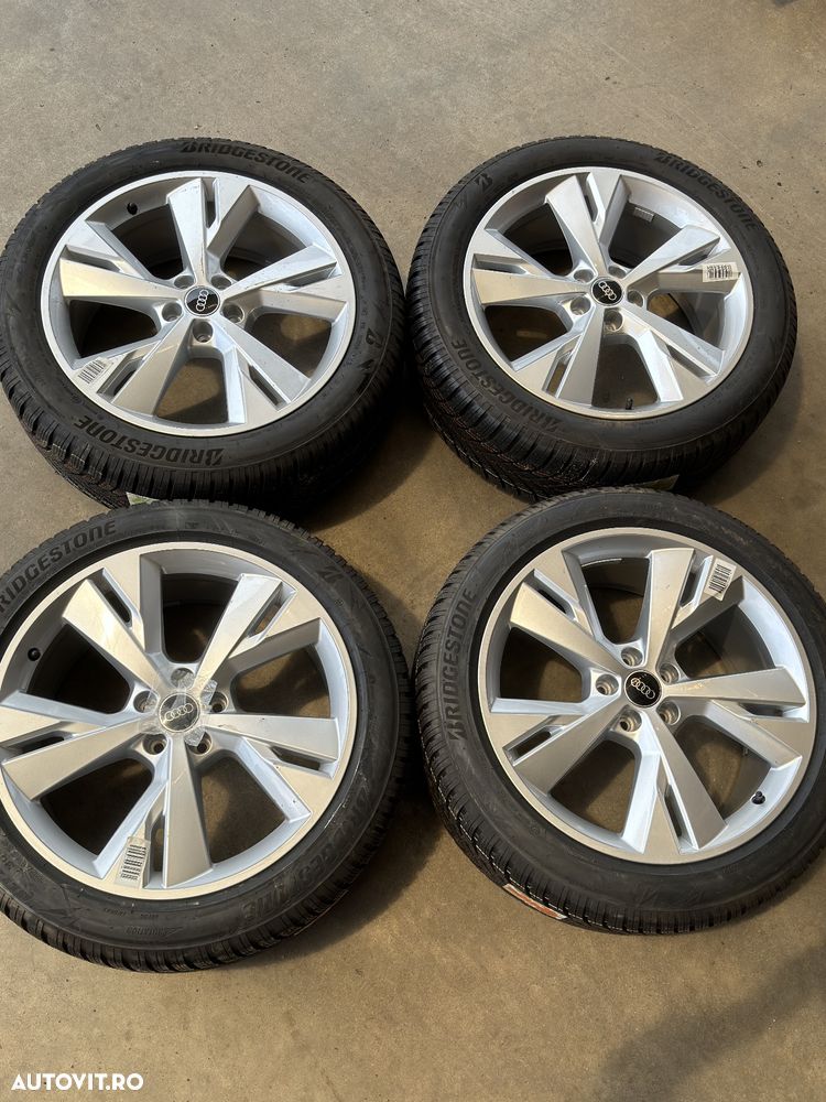 Vând jante originale Audi Q4 pe 20” noi cu anvelope noi de iarnă - 2