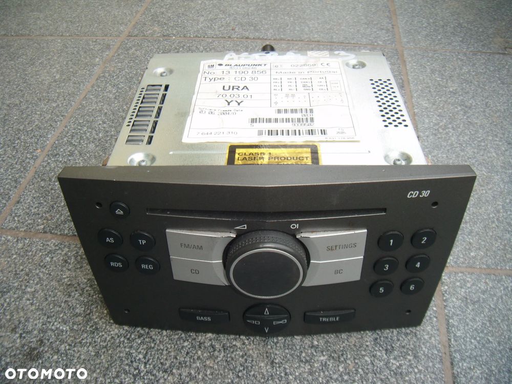 astra h radio cd fabryczne 13190856 - 1