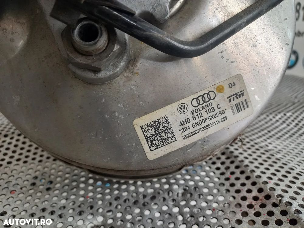 Pompa Frana Cu Tulumba Audi A8 4H D4 An 2010-2011-2012-2013-2014-2015-2016-2017 Volan Stanga Europa Cod 4H0612103C Dezmembrez Audi A8 4H D4 3.0 Tdi Quattro Motor CDT Cutie MXU Volan Stanga - Dezmembrari Arad - 7