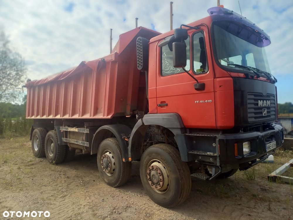 MAN F2000 8x8 2004 r wywrotka 19 m3 lub objętościowa 40 m3  -wół roboczy -zrób sobie koszty - licytacja - 2