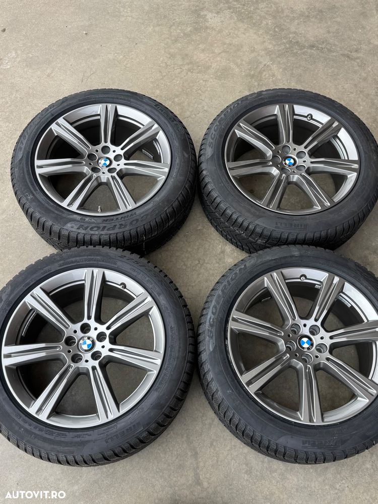 Vând jante originale BMW G05-G06 pe 20” cu anvelope de iarnă noi - 1