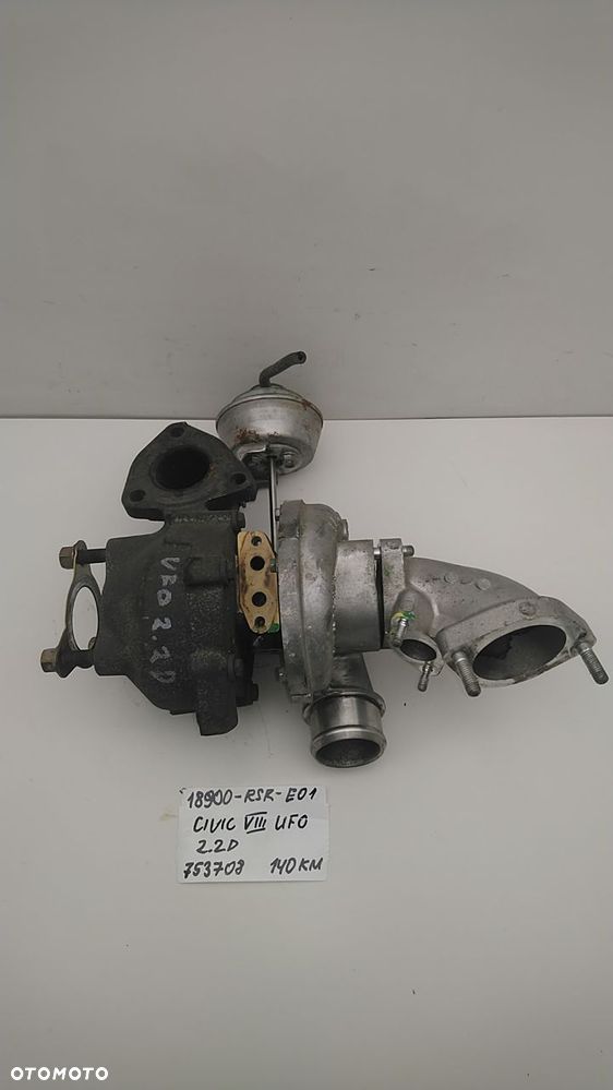 TURBINA 2.2 I-CTDI 140KM CIVIC VIII 18900-RSR-E01 753708 - 4