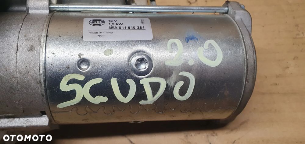 Rozrusznik starter silnika Fiat Scudo 2.0 HDI 8EA011610-281 - 8