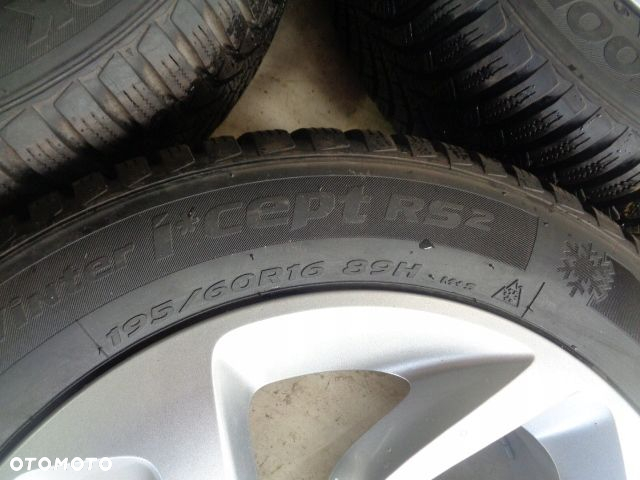4X KOŁA 16 OPEL 4X108 6,5J ET20 HANKOOK 195/60R16 89H - 8