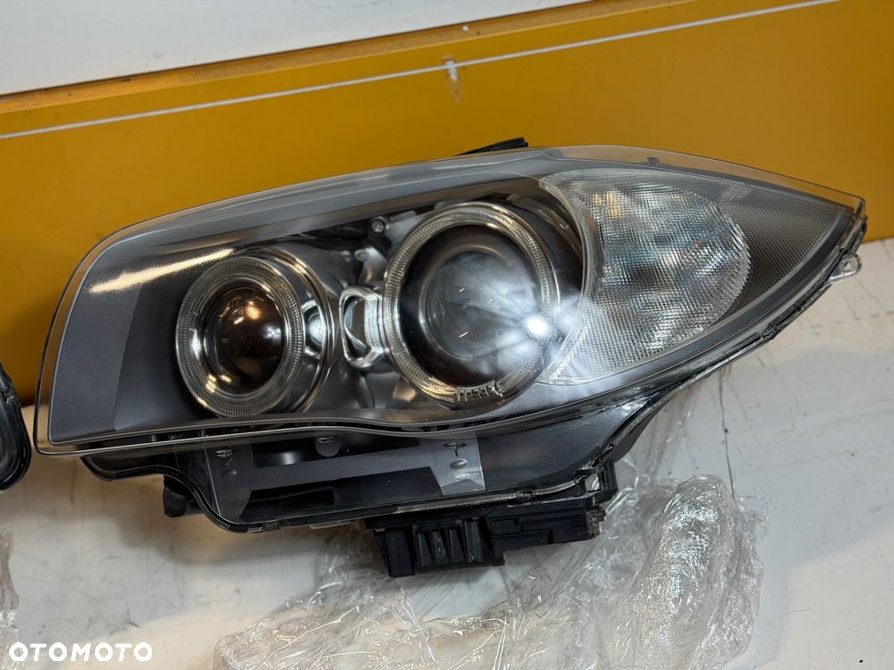 Lampy przód przednie  e87 xenon ringi Europa oryginalne BMW - 3