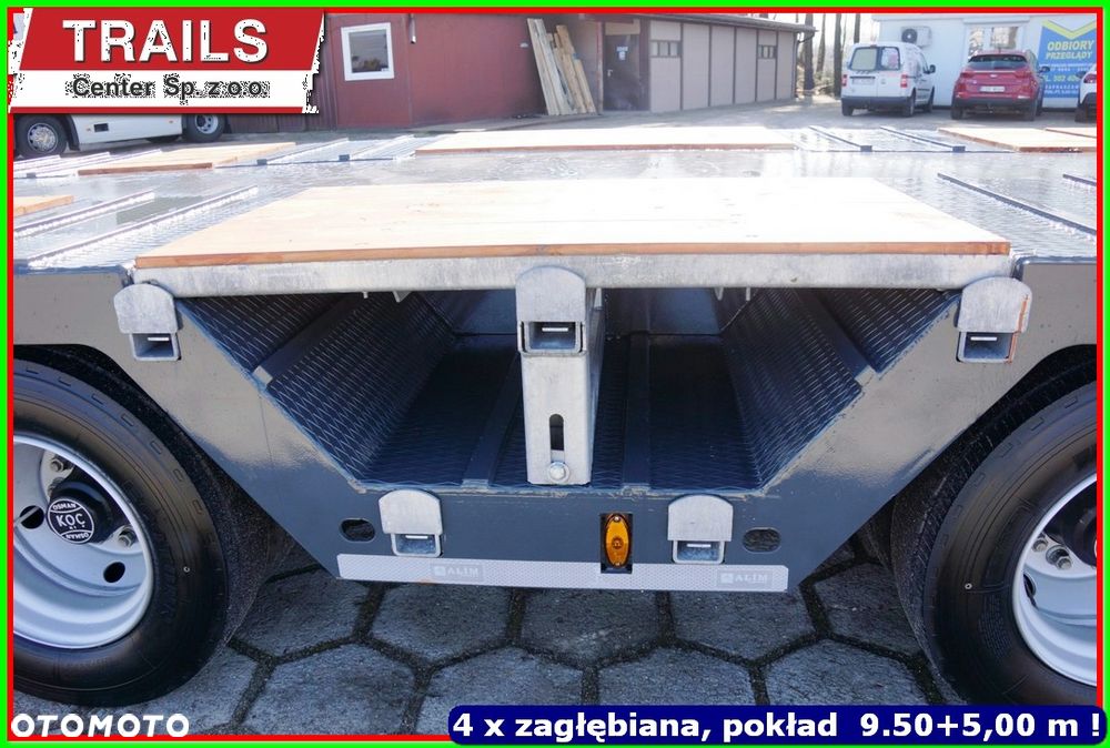 Inny Niskopodwoziowa ład. 43 T, rozciągana do 18,60 m, 4 x załębiana !!! - 34