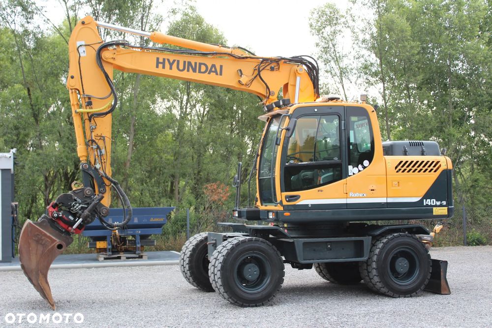 Hyundai Robex 140W-9 Rototilt Sprowadzona 8400Mtg - 2