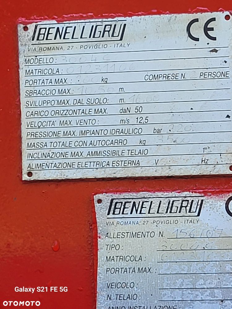 Iveco 35C14 Daily 3.0 Bliźniak – Podnośnik Koszowy Benelli Grali 18m | Zwyżka - 11