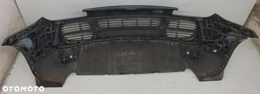 ZDERZAK PRZÓD PRZEDNI LC9Z PDC SPRYSKI PORSCHE CAYENNE KOMPLETNY - 9
