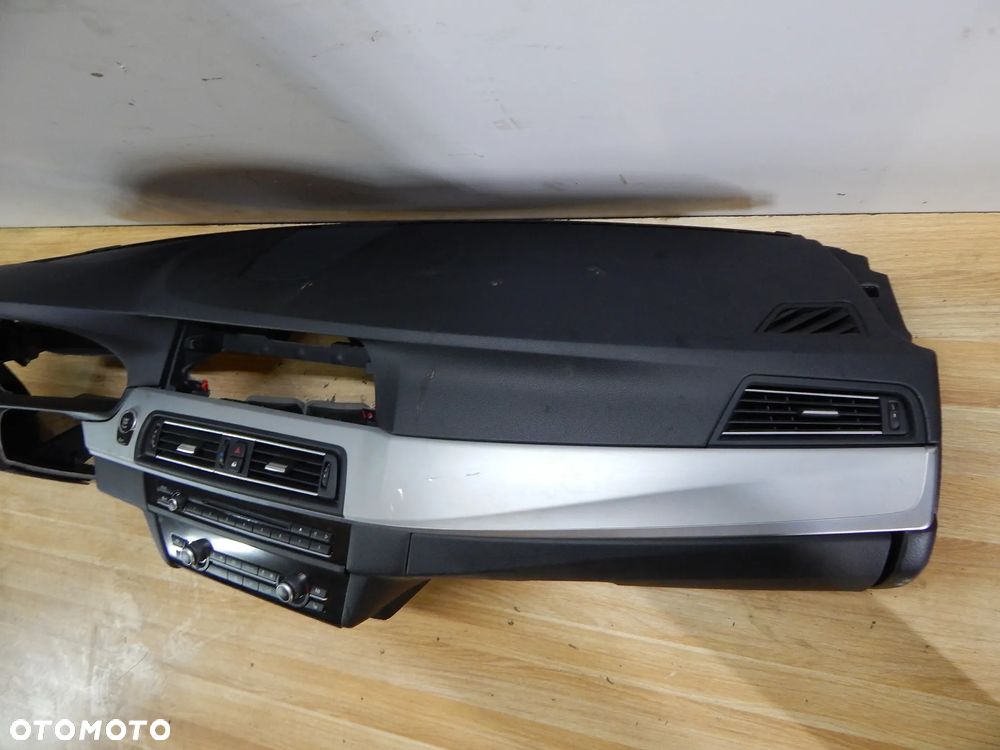 Deska rozdzielcza kokpit konsola airbag BMW 5 F10 F11 10-17 Łuków części - 3
