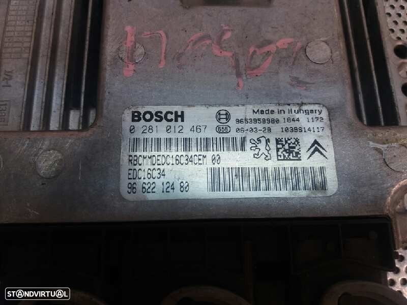 CENTRALINA MOTOR UCE PEUGEOT 207 2006 -0281012467 - 2