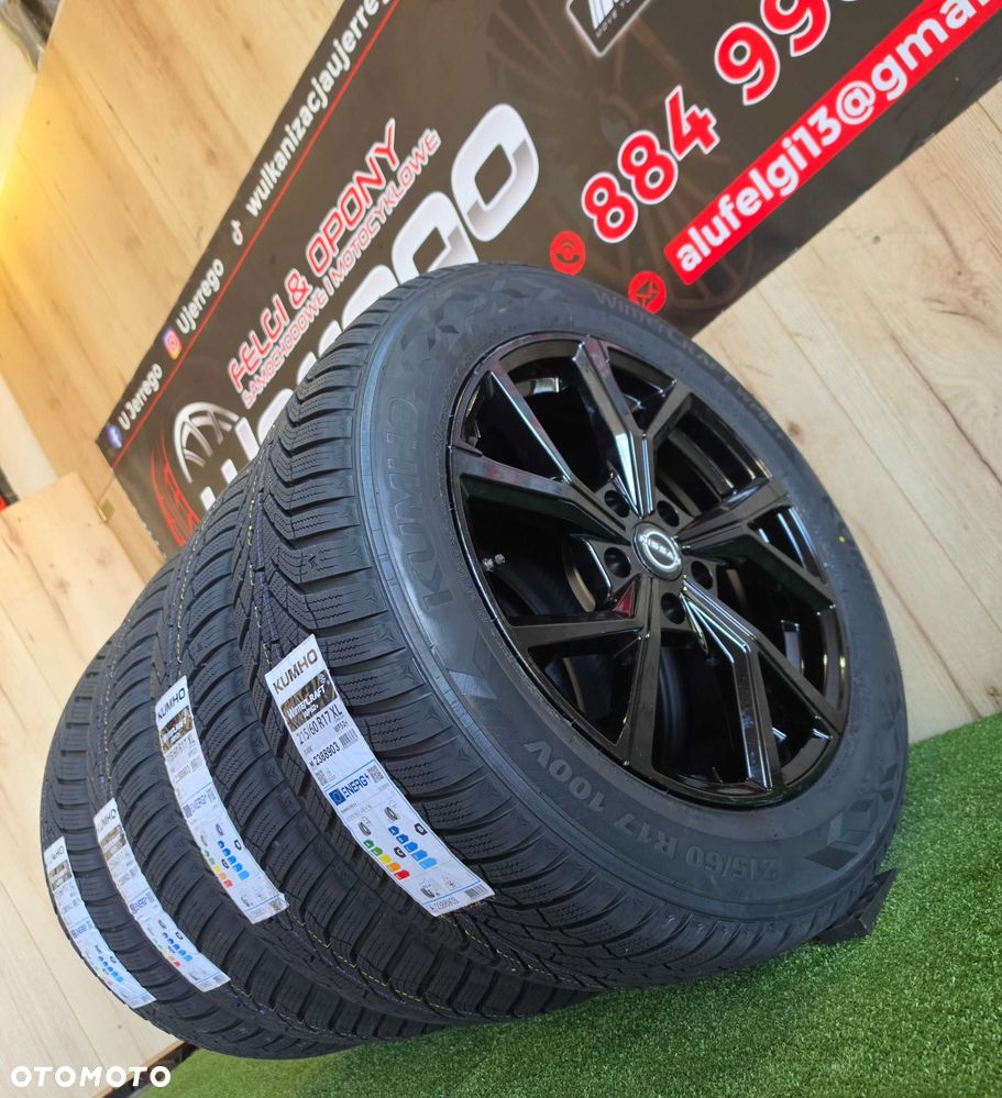 Koła zimowe NISSAN JUKE 17x5x114,3 - Kumho WinterCraft WP52+ 215/60/R17 + TPMS - 7