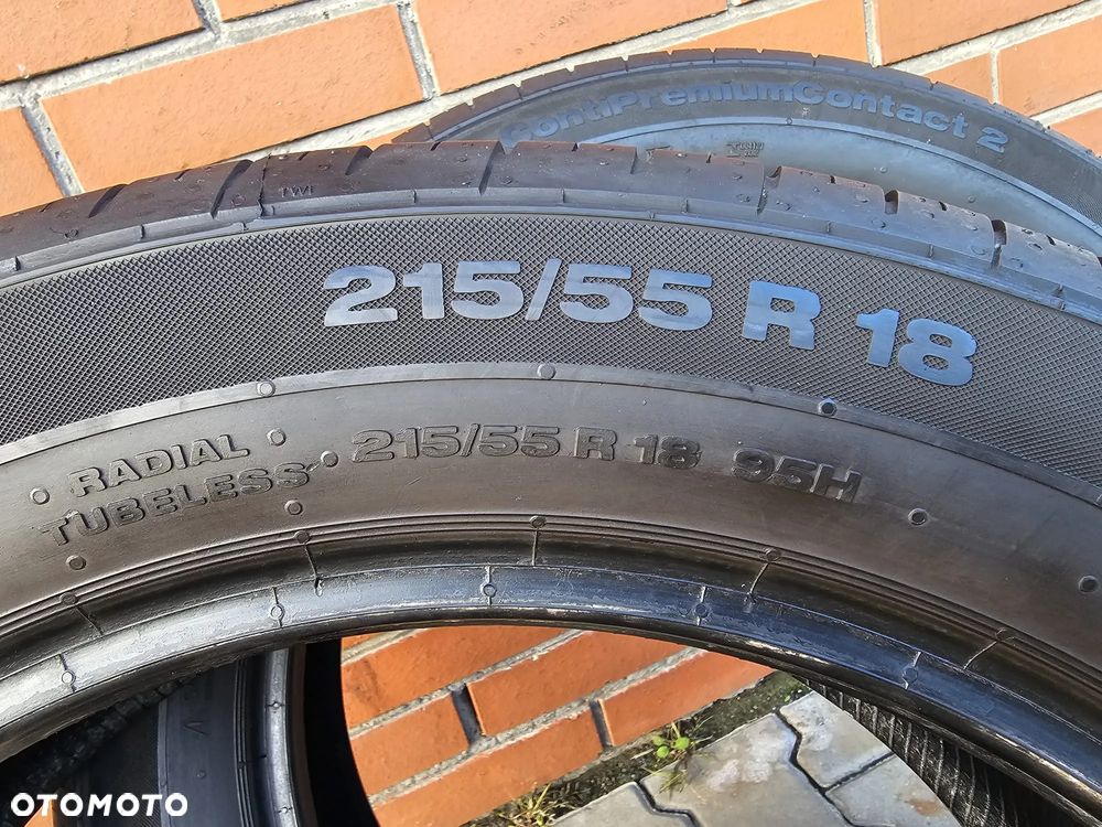 (A1) 215/55R18 95H 7,5-6,8mm 21-17r / Continental ContiPremiumContact 2 - 8
