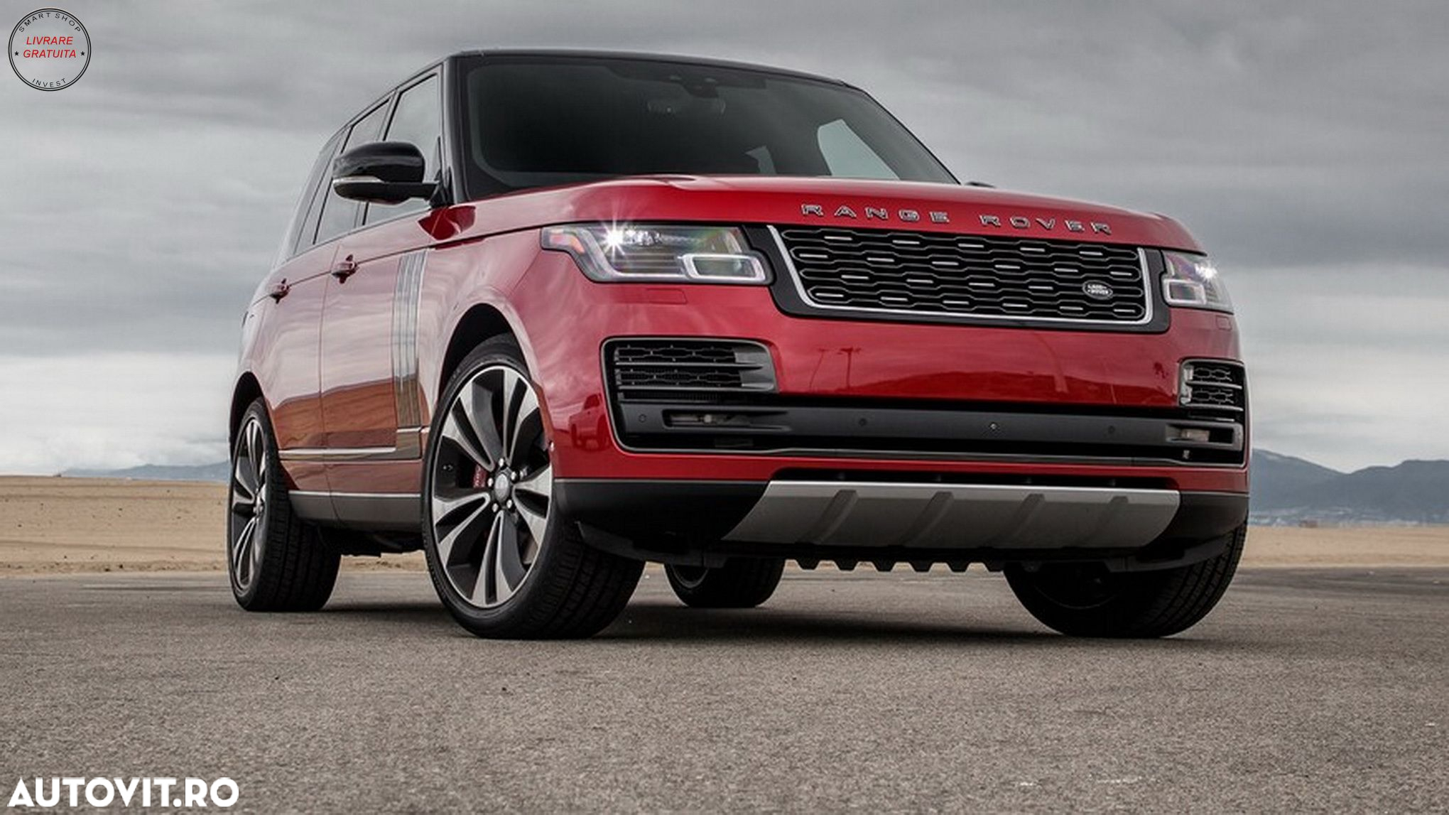 Bara Fata cu Grila Centrala Land Range Rover Vogue SUV IV L405 (2018-2020) SVA Des- livrare gratuita - 16