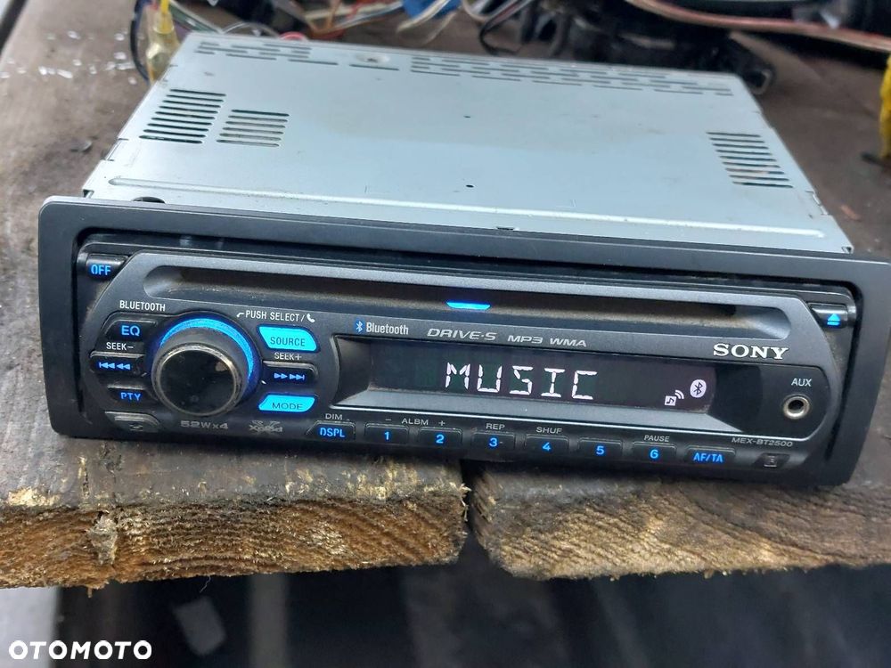 RADIO ODTWARZACZ SAMOCHODOWY SONY MEX-BT2500 DRIVE S CD AUX BT - 8