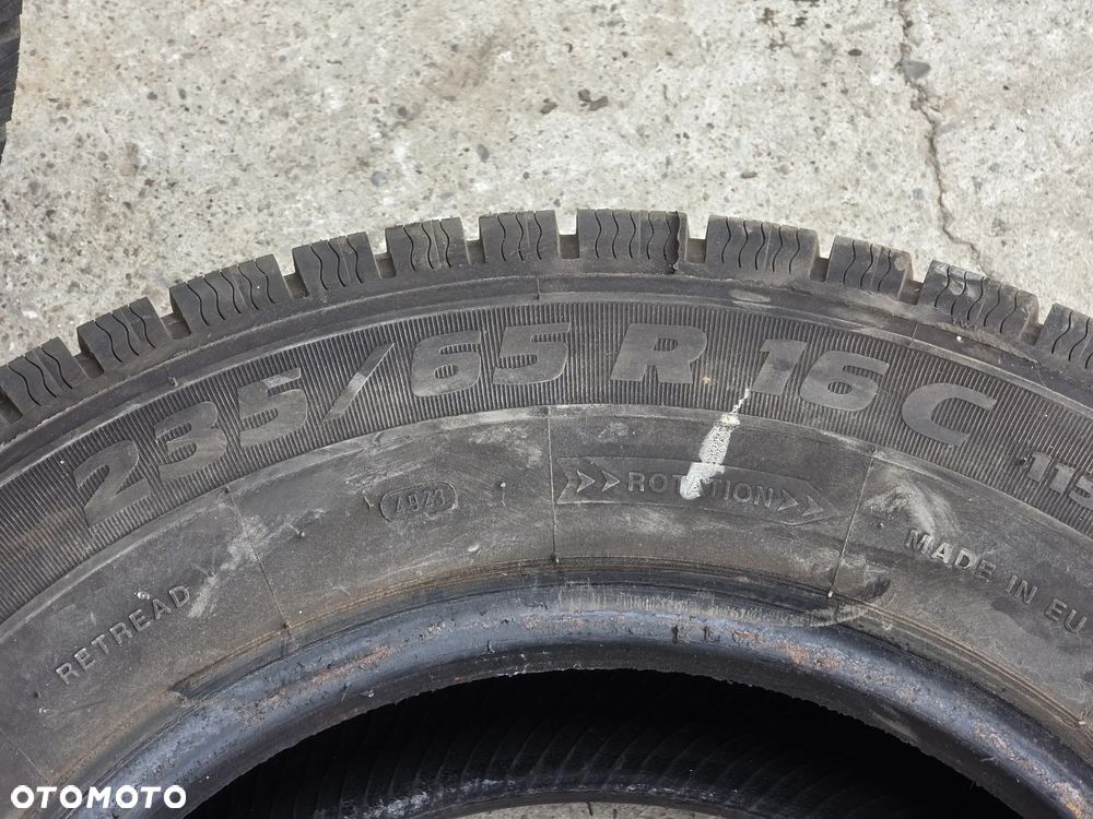 2 X OPONA OPONY CARGO WINTER GATH PNEUS 235/65R16C 10mm ZIMOWE - 7
