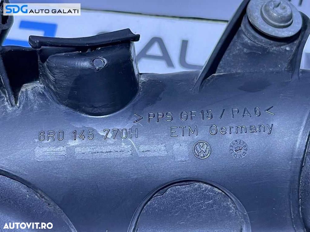 Tub Tubulatura Conducta Aer Intercooler VW Polo 6R 1.6 TDI CAY CAYA CAYB CAYC CLNA 2010 - 2020 Cod 6R0145770H [D0131] - 5