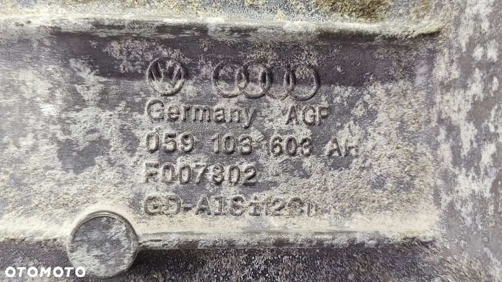 VW PHAETON AUDI 12R KARTER MISKA OLEJU OLEJOWA GORNA AUTOMAT 059103603AH 059103603 AH - 6