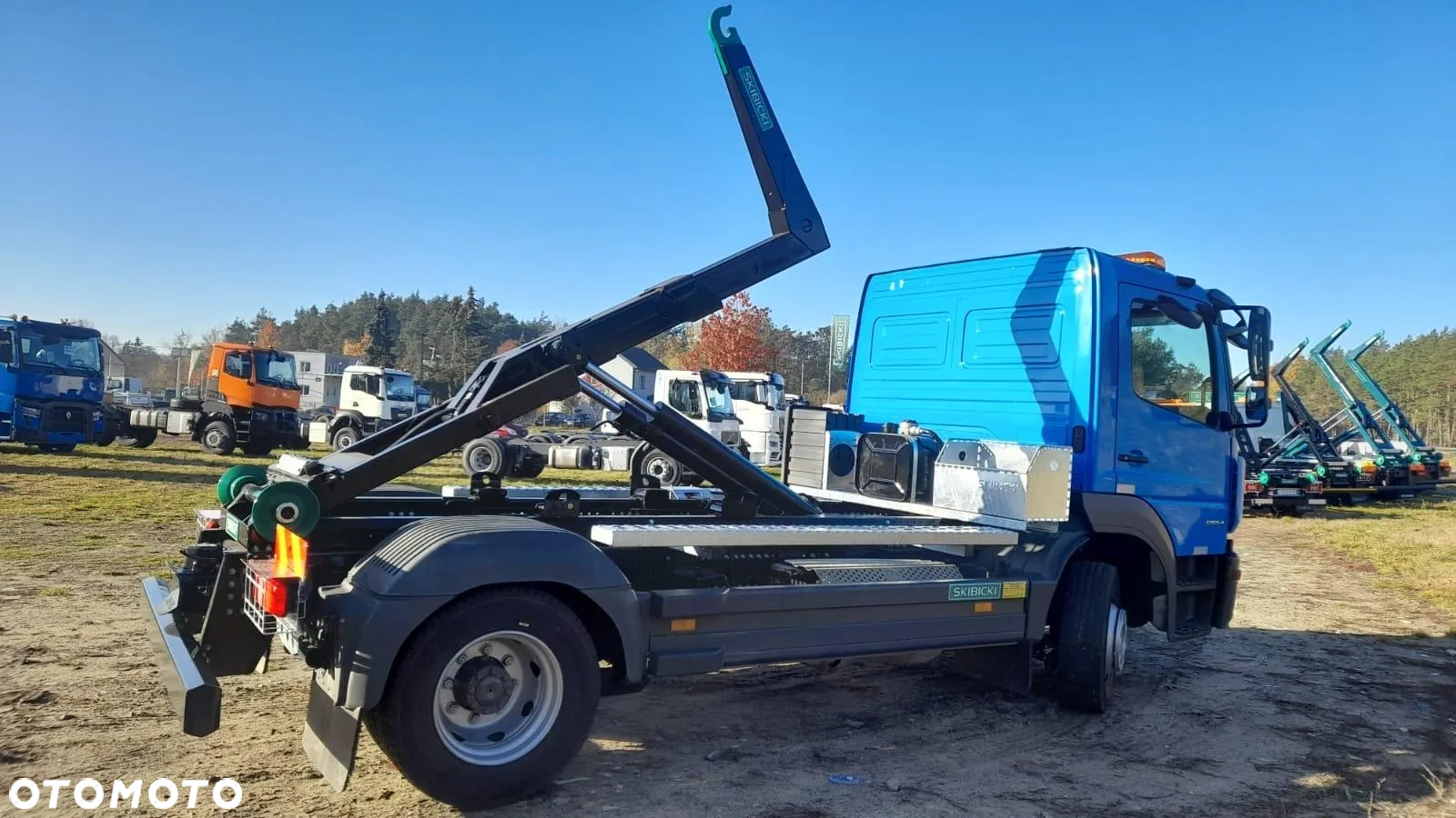 Mercedes-Benz Atego 1224 + nowy hak SKIBICKI - 8 Ton - 3