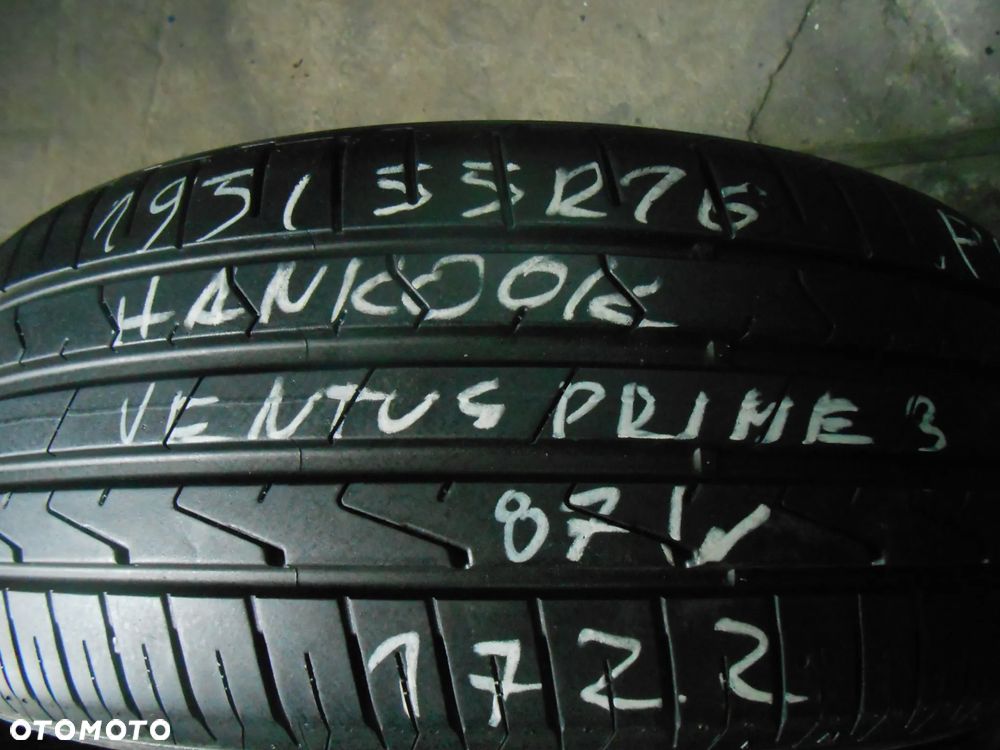 OPONY 195/55R16 HANKOOK VENTUS PRIME 3 DOT 1722 7.7MM - 2