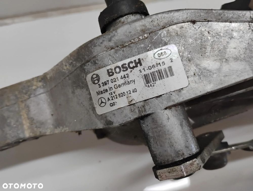 MECHANIZM WYCIERACZEK MERCEDES W212 SILNICZEK PRZÓD PRZEDNI KOMPLETNY - 4