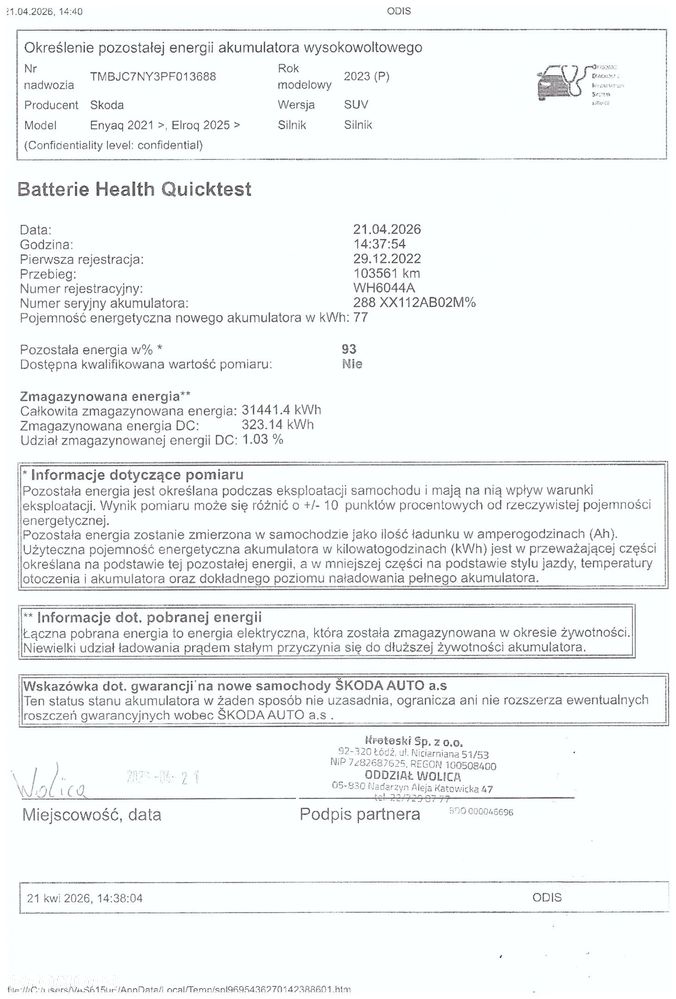 Skoda Enyaq 80 82kWh - 2