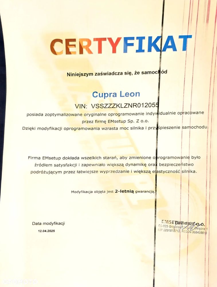 Cupra Leon 2.0 TSI VZ DSG - 17