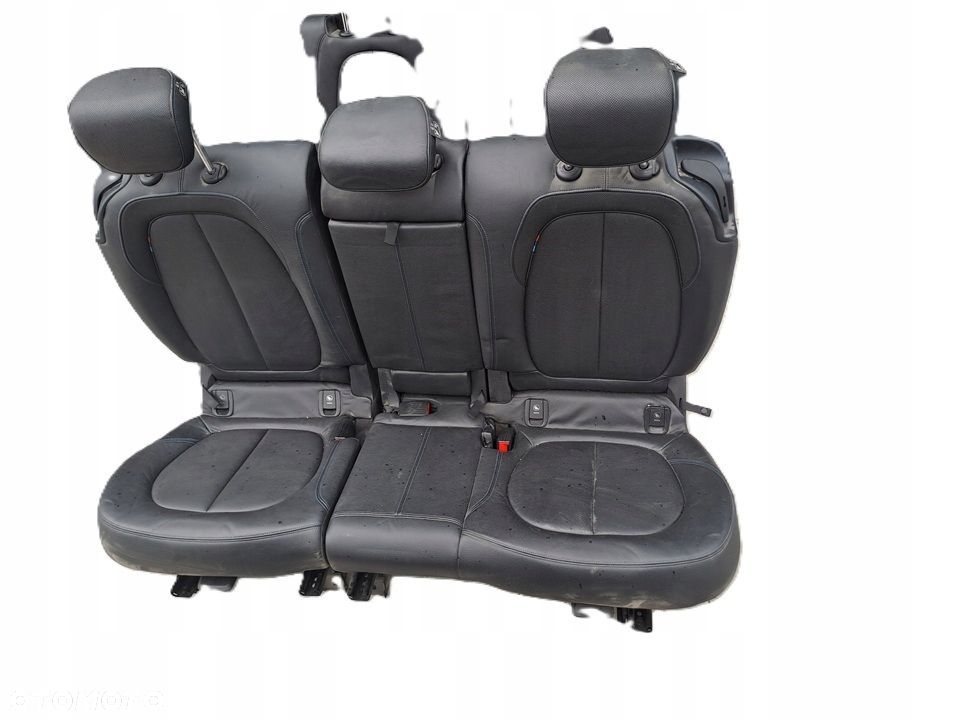 bmw f46 fotele siedzenia środek kanapa skóra m-pakiet 7 osób - 5