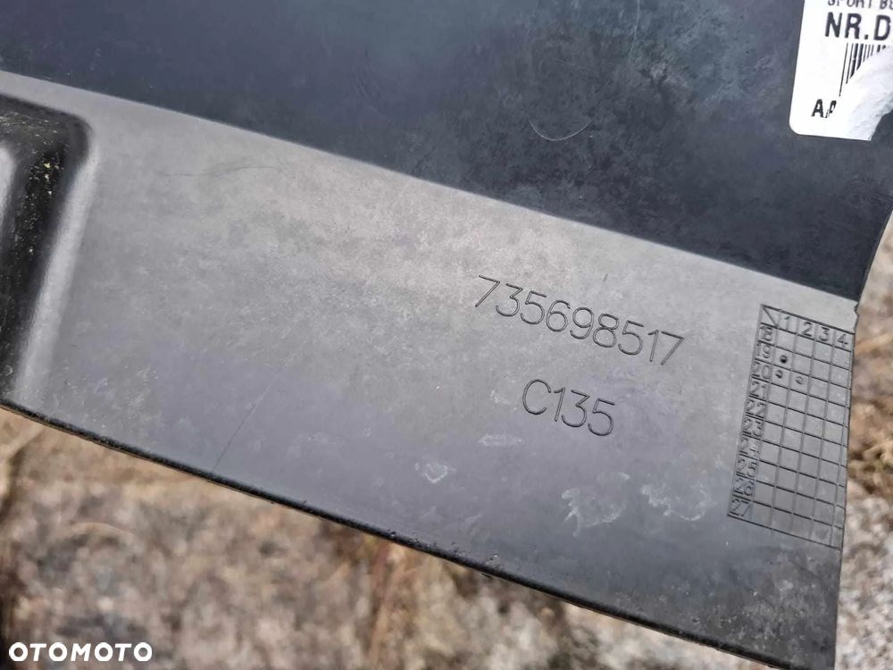 SPOILER DYFUZOR ZDERZAKA TYŁ TYLNEGO FIAT 500 X 18- SPORT - 4