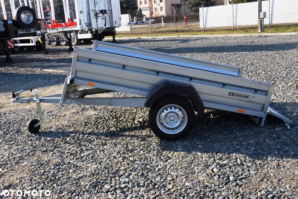 Zaslaw Przyczepa 1 osiowa, DMC 750, KAT. B, przegląd bezterminowy - 16