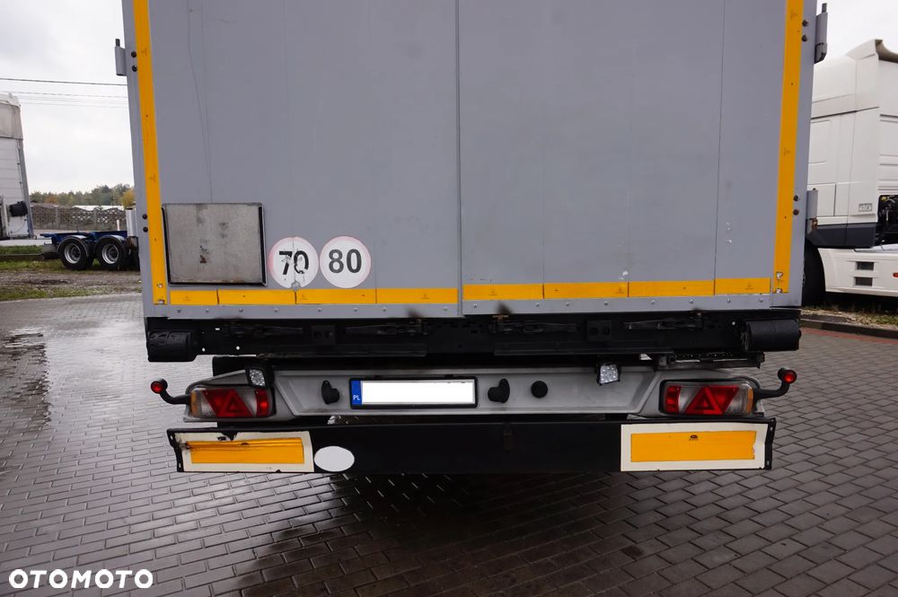 Kögel S24 VARIOS PÓŁMEGA Naczepa Ciężąrowa, Osie Saf – Bęben, Podnoszona Oś, 2016 rok - 9