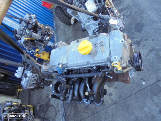 Motor K7JA714 K7J714 DACIA SANDERO 2009 1.4I 75CV 5P VERMELHO - 1