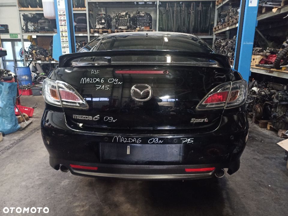 Klapa Tylna Tył Bagażnika Mazda 6 II GH Sport 09r Spoiler A3F - 1