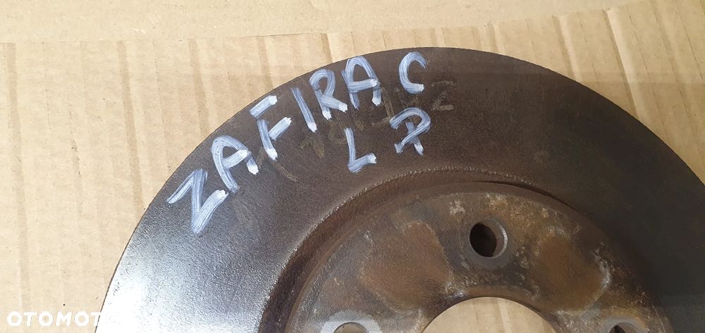 Tarcze hamulcowe przód przednie Opel Zafira C 1.4 Turbo - 6