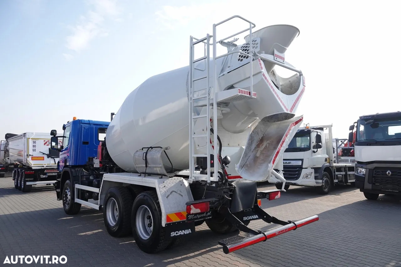 Scania P 410 / 6x4 / BETONATOR / PEAR SCHWING STETTER / 7 mc / EURO 6 - 3