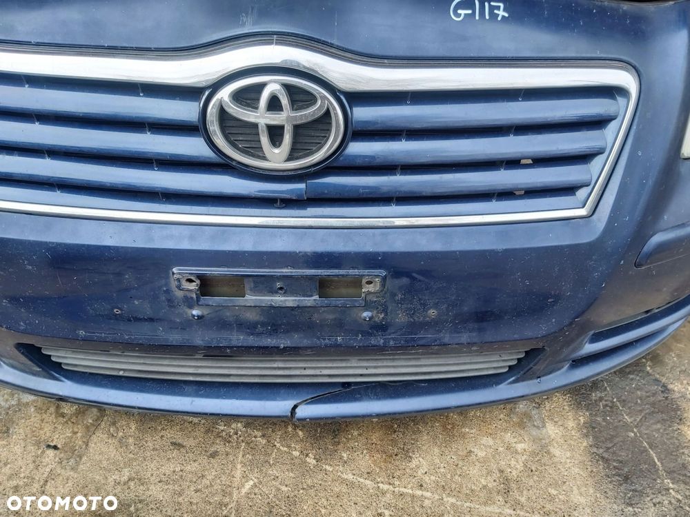 TOYOTA Avensis T25 kompletny przód zderzak maska błotnik lampa chłodnice - 4