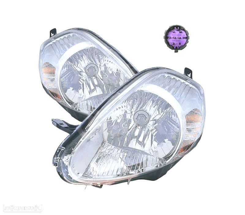 FARÓIS OPTICAS FIAT GRANDE PUNTO 05-09 - 1