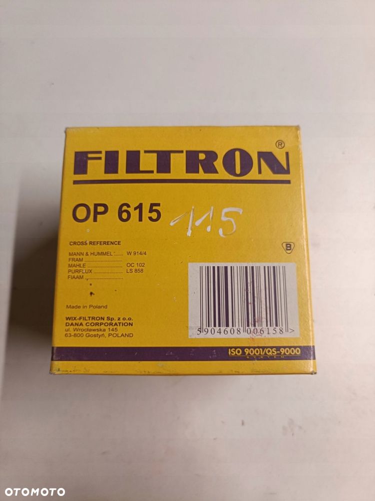 FILTR OLEJU Filtron OP 615 OP615 Opel Monza Omega A Senator Toyota Sprinter - 16