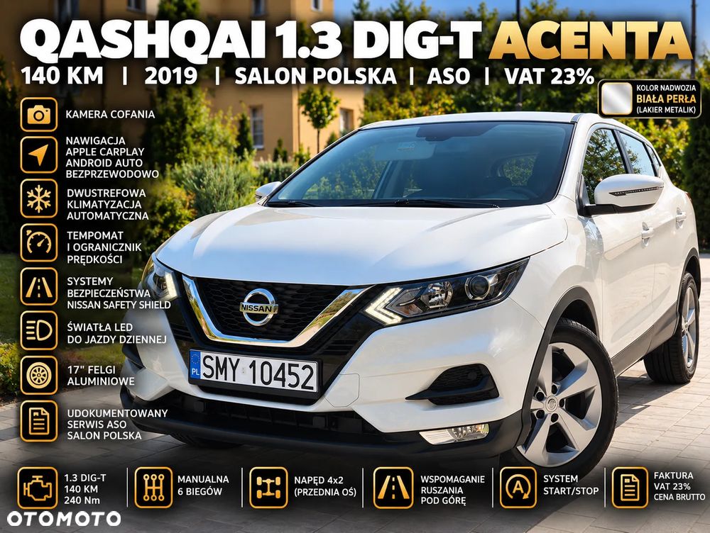 Nissan Qashqai 1.3 DIG-T Acenta EU6d - 2