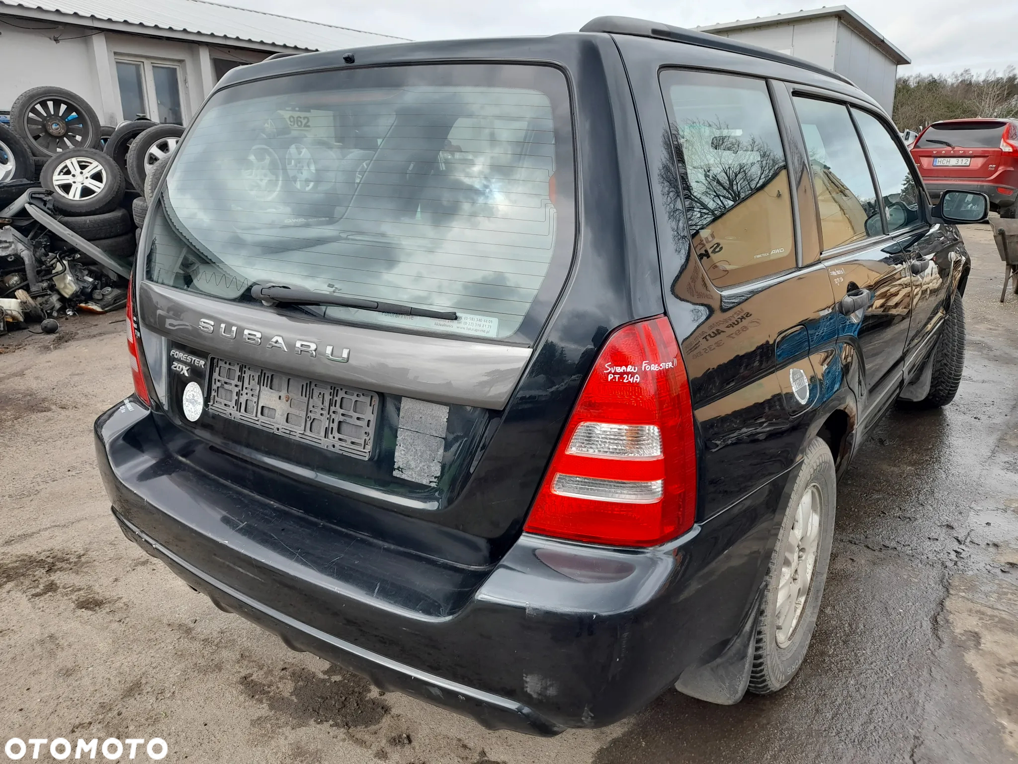 SUBARU FORESTER II DRZWI PRAWY TYŁ PRAWE TYLNE 32J - 16
