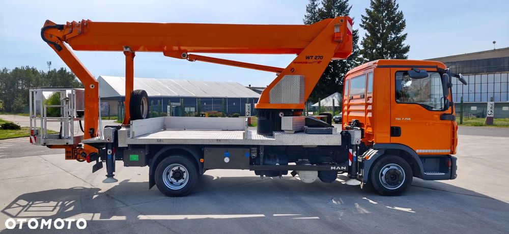 MAN Podnośnik koszowy Wumag WT270 Man TGL WT 270 2007r zwyżka ruthmann palfinger bison - 5