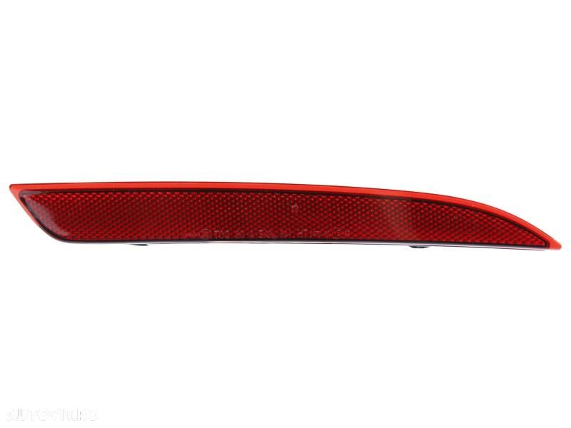 Element reflectorizant catadioptru Opel Astra J, 09.2009-12.2012, Hatchback, stanga/dreapta, Spate, OEM/OES - 1